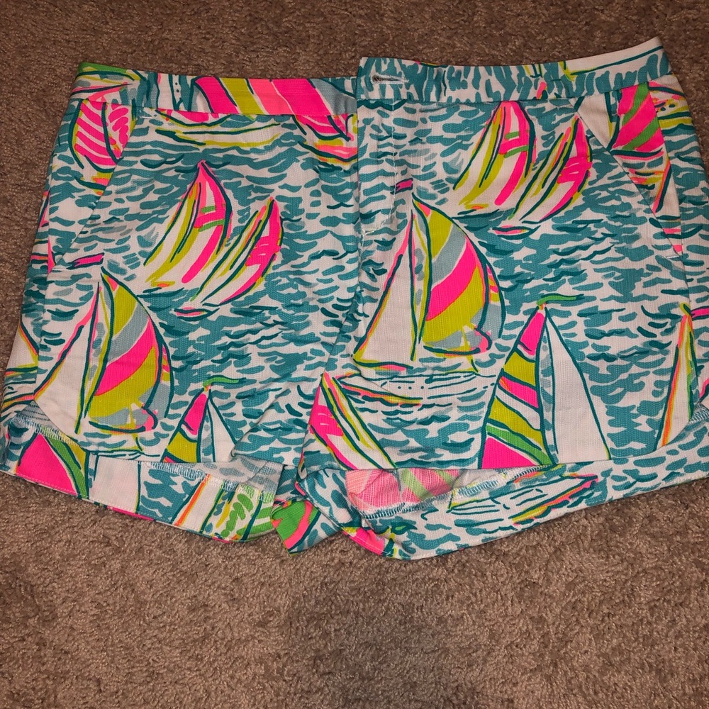 Lilly Pulitzer You Gotta Regatta Addie Short.